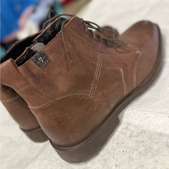 7 For All Mankind Chestnut Lace-Up Boots - Picture 5 of 6